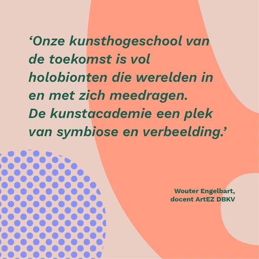 Wouter Engelbart docent ArtEZ DBKV