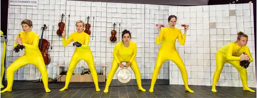 Nora Fischer en het Ragazze Quartet in Foodlifecrisis op De Parade